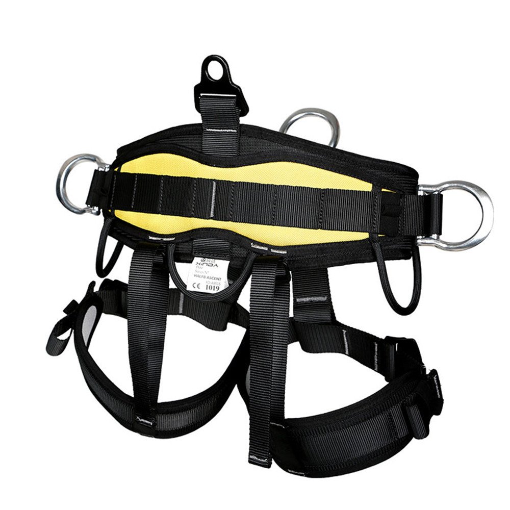 High Quality Hot Sale OEM Services Black Polyester Climbing Harness Safety Belt with Factory Price