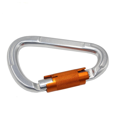 Factory Price Aluminum Carabiner D Type Spring Snap Hook